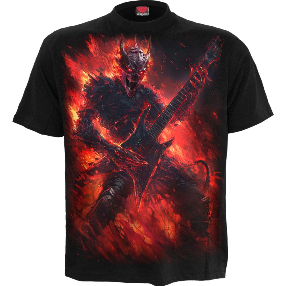 Spiral - Riff Burner T-shirt Homme - Noir